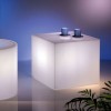 BLOK cube coffee table with light, LYXO