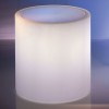BLOK cylinder coffee table with light, LYXO