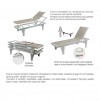 TAHITI sunlounger, Scab Design