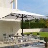 Maxi umbrella ADONE, Crema Outdoor