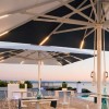 Maxi umbrella ADONE PLUS, Crema Outdoor