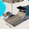 ULISSE sunbed, Crema Outdoor