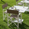 Sedia regista FEDRA, Crema Outdoor