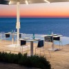 ORIONE SQUARE table, Crema Outdoor