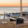 ORIONE SQUARE table, Crema Outdoor