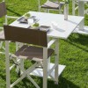 ORIONE SQUARE table, Crema Outdoor