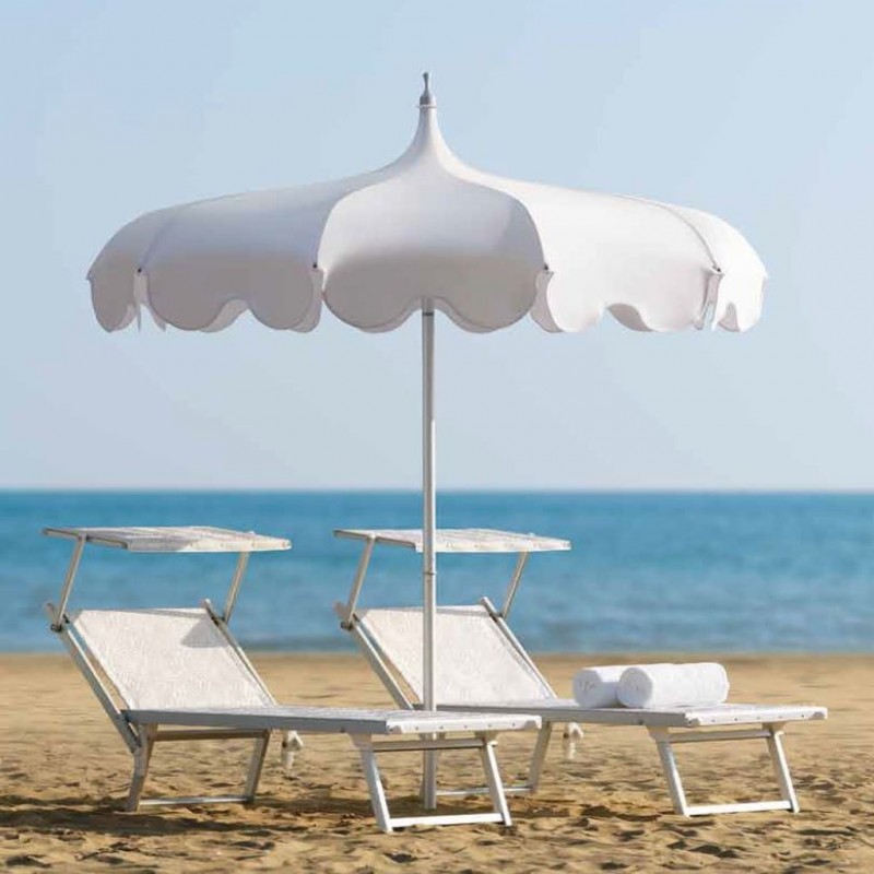 PAGODA sun umbrella, Crema Outdoor - Italiving Outdoor