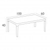 SKY LOUNGE TABLE, Siesta Exclusive