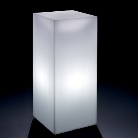 Pouf home fitting CUBO ALTO con luce, LYXO