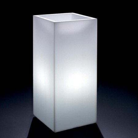 Vaso cachepot LOTO con luce, LYXO