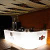 MARVY bar counter (central front) with light, LYXO