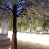 NEBULA column flower-box with light, LYXO