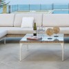 Coffee table con vetro 95x95, Brafta collection, Skyline Design