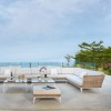 Coffee table with glass 95x95, Brafta collection, Skyline Design