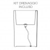 Tavolino portaoggetti BLOK PARTY con luce, LYXO