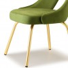 Sedia ME con gambe effetto ottone satinato, Scab Design