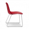 Sedia ZEBRA POP con telaio a slitta, Scab Design