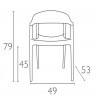 CARMEN chair, Siesta Exclusive