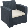 Seat cushion for MONACO LOUNGE line, Siesta Exclusive