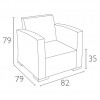 MONACO LOUNGE armchair, Siesta Exclusive