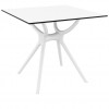 AIR 80 square table, Siesta Exclusive