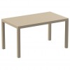 ARES 140 rectangular table, Siesta Exclusive