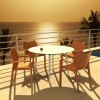 MAYA 120 round table, Siesta Exclusive