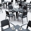 RIVA square table, Siesta Exclusive