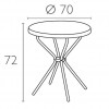 ELFO 70 round table, Siesta Exclusive