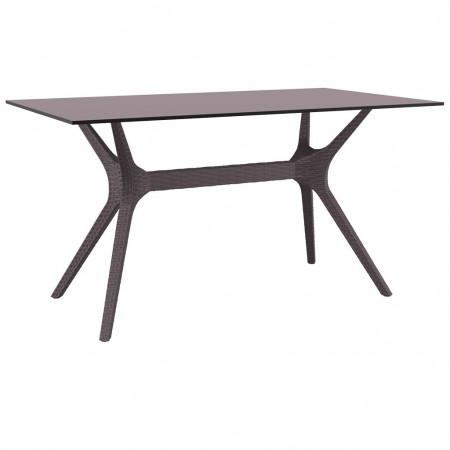 IBIZA 140 rectangular table, Siesta Exclusive