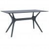 IBIZA 140 rectangular table, Siesta Exclusive