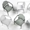 IGLOO chair with armrests, Scab Design