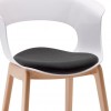 NATURAL MISS B ANTISHOCK chair with cushion, Scab Design