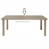 FOR-3 extending table, Scab Design