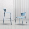 LISA TECHNOPOLYMER stool, Scab Design