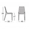 LUCREZIA chair, Scab Design