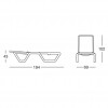 Lettino prendisole VELA, Scab Design