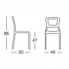 Sedia PEPPER, Scab Design