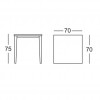 TIMO square table, Scab Design