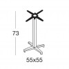 Basamento tavolo CROSS, Scab Design
