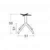 NEMO and MAXI NEMO table base, Scab Design