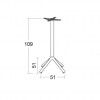 NEMO and MAXI NEMO table base, Scab Design