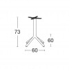 NEMO and MAXI NEMO table base, Scab Design