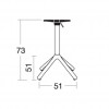 NEMO and MAXI NEMO tilting table base, Scab Design