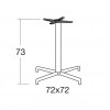 DOMINO and MAXI DOMINO table base, Scab Design