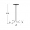 DOMINO tilting table base, Scab Design