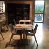 Basamento tavolo NATURAL TIFFANY con base quadrata, Scab Design
