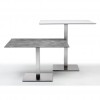 TIFFANY table base with rectangular base, Scab Design
