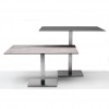 Basamento tavolo TIFFANY con base rettangolare, Scab Design