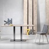 TIFFANY table base with double column, Scab Design